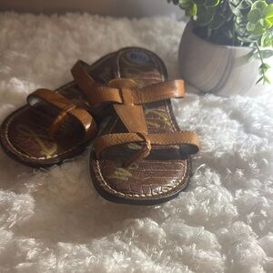 Sam Edelman Brown Kids Sandals